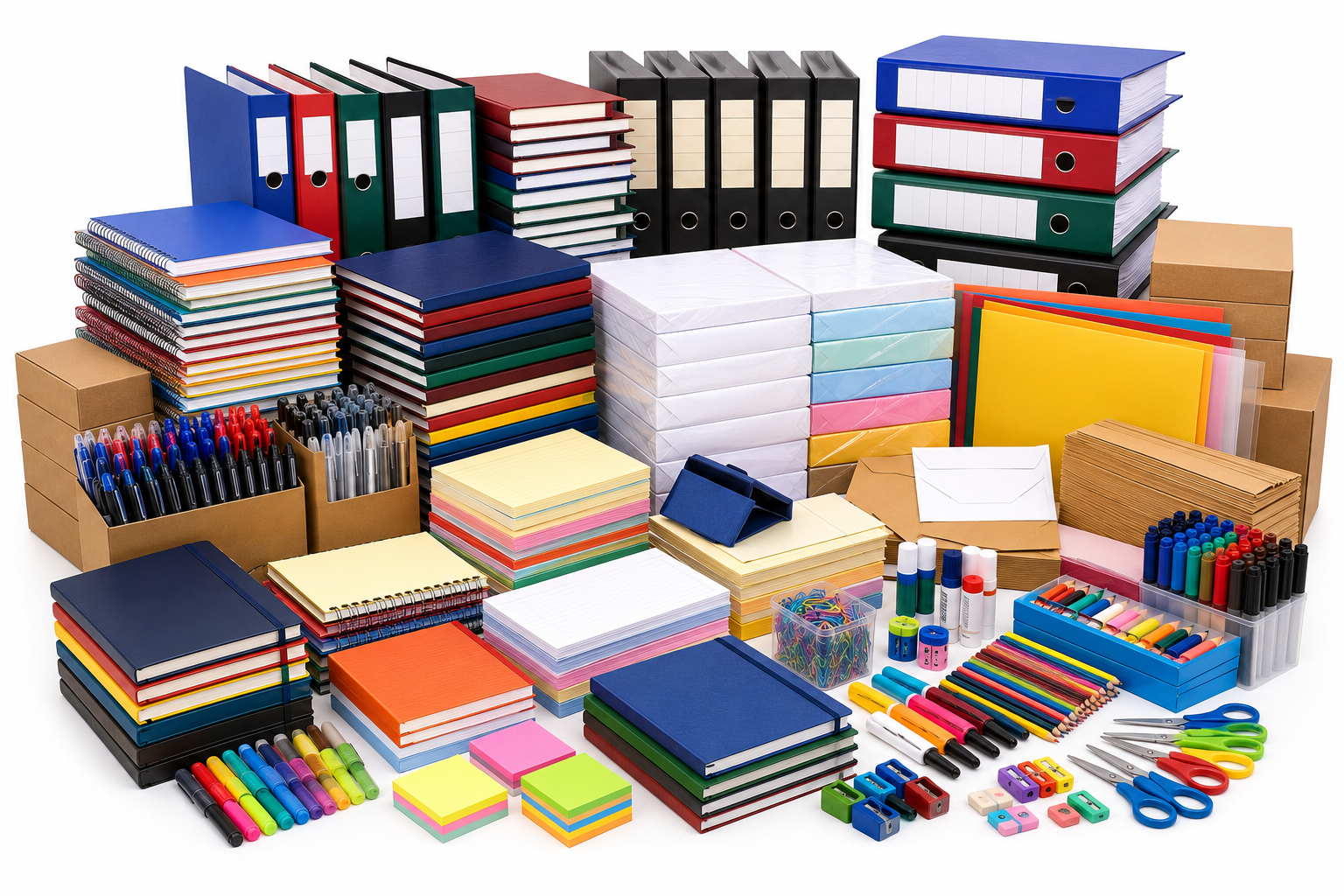 Bulk stationery supplies