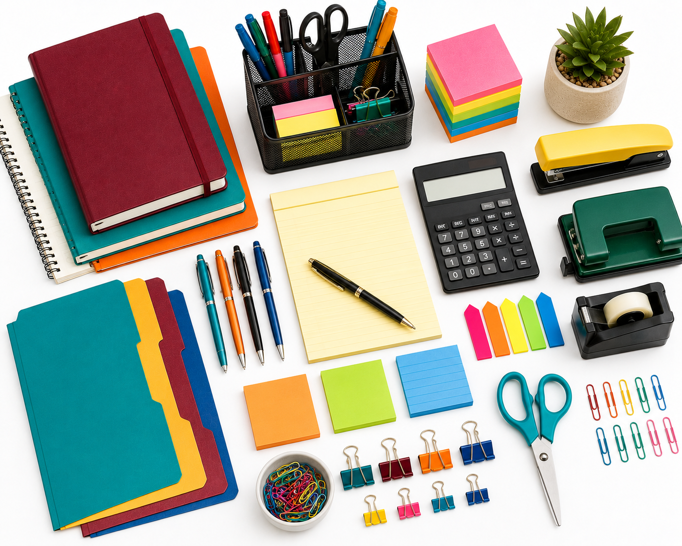 Office desk essentials